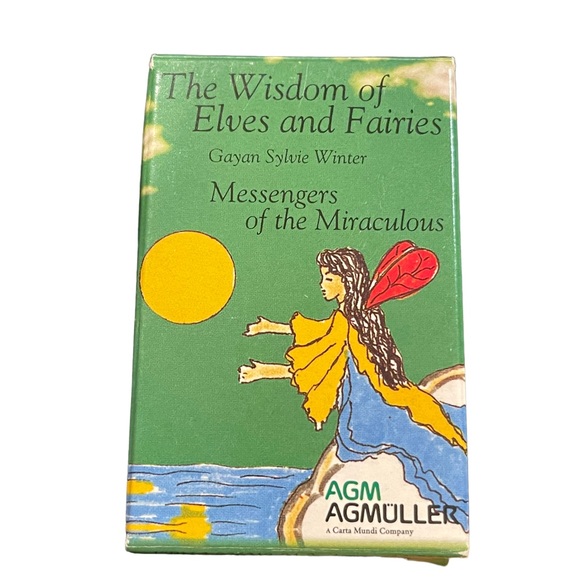 OOP HTF Wisdom Of Elves & Fairies Oracle Card deck NEW - Picture 7 of 7